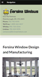 Mobile Screenshot of fersinawindows.com